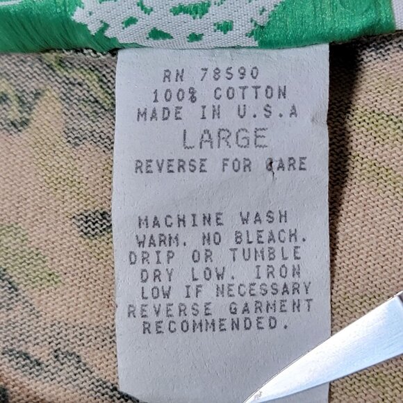 VTG Lot of 2 Bushlan 80s Camo Hunting Outdoor Long & Short Sleeve Shirts Large - Picture 9 of 10